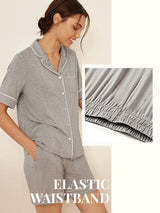Short Sleeve Bamboo Pajama Set ODESSA