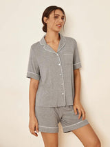 Short Sleeve Bamboo Pajama Set ODESSA
